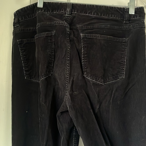 Black Talbots Corduroy Signature Pants 14L - Picture 4 of 7